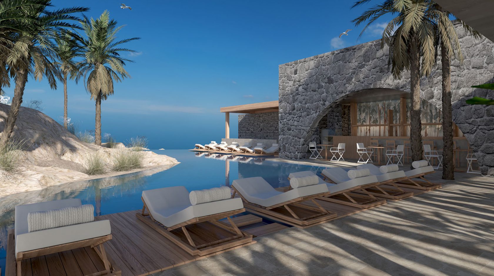 Pool | ACRO SUITES- a wellbeing resort in Crete | Agia Pelagia ...