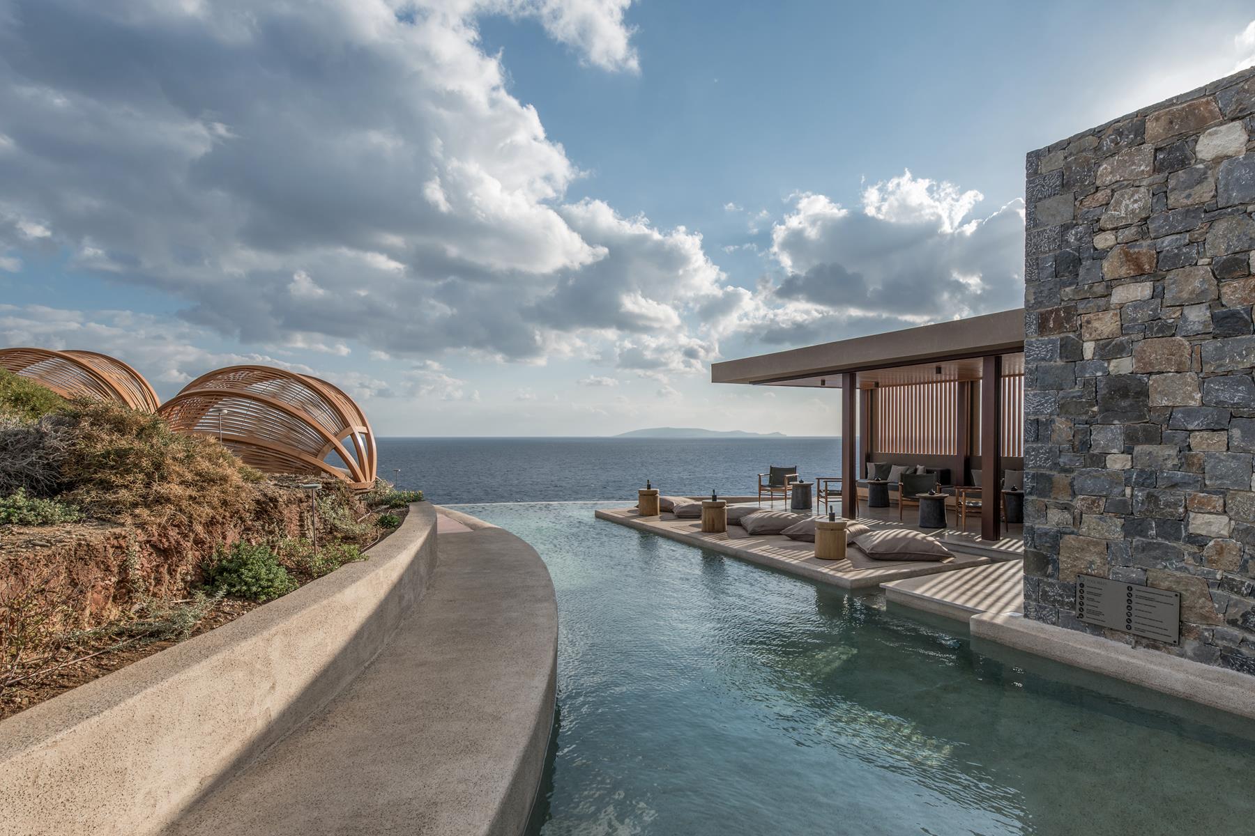 Infinity Pool Crete Acro Suites A Wellbeing Resort Agia Pelagia Infinity Pool Crete Acro Suites A Wellbeing Resort Agia Pelagia